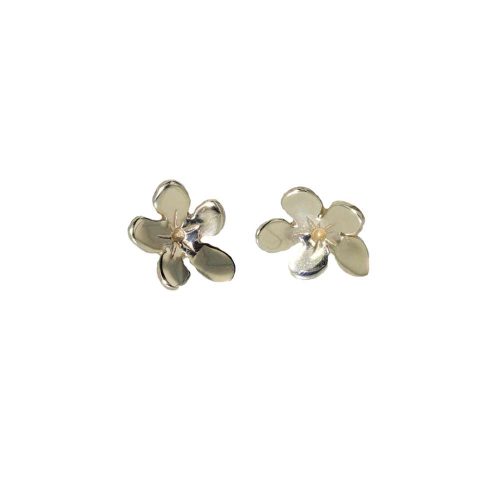 Burren Collection 9ct. Gold Saxfrage Burren Flower Earrings