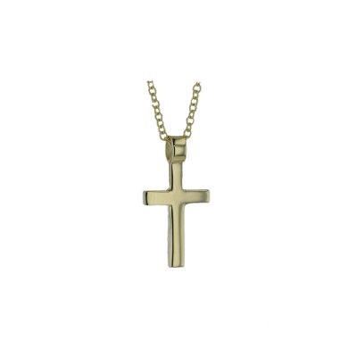 9ct. Yellow Gold Cross