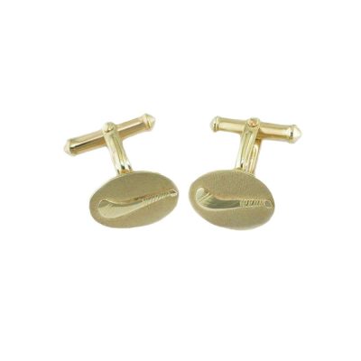 9ct. Yellow Gold Hurley Cufflinks