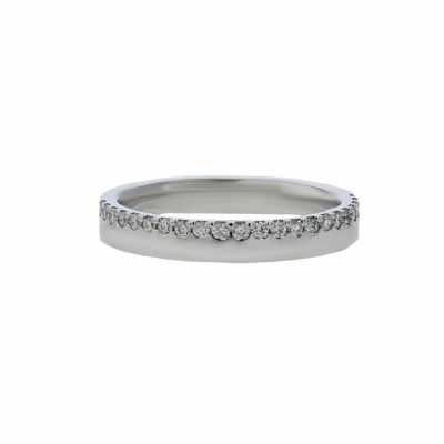 Platinum Ring, 23 Pavé set Diamonds