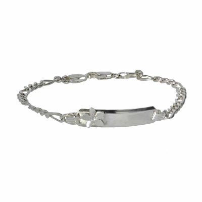 Sterling Silver Bracelet with Burren Flower
