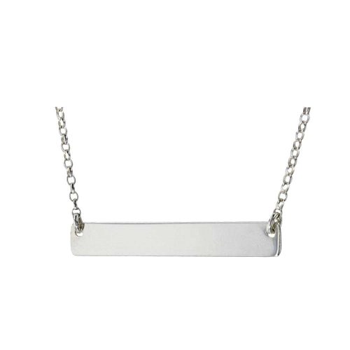 Jewellery Sterling Silver Name Plate