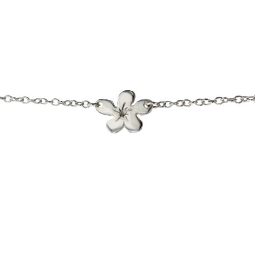 Burren Collection Sterling Silver Burren Flower Choker