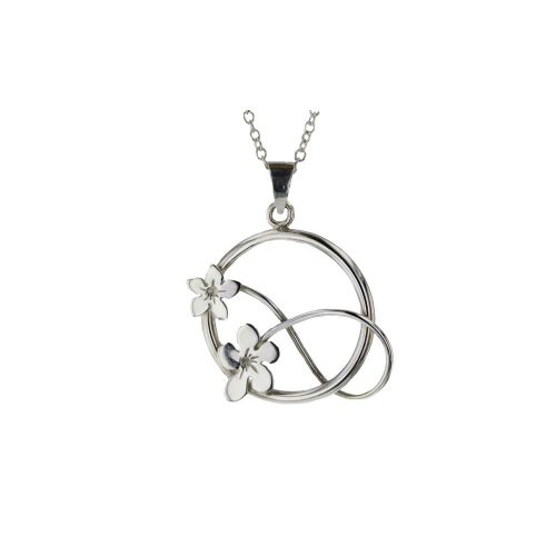 Burren Collection Intertwining Burren Flower Pendant