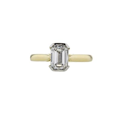 1.01ct Emerald Cut LAB Grown Diamond