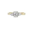 Engagement and Diamond Rings Oval Diamond Three Stone Ring