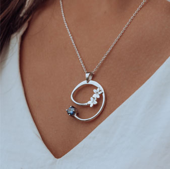 Burren Silver Pendants