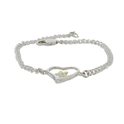 Hearted Shaped Burren Flower Bracelet