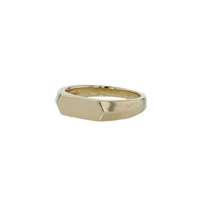 9ct Gold Rectangular Signet Ring