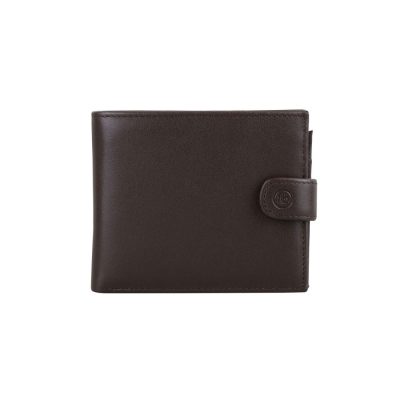 Fred Bennett Brown Leather Wallet with Coin Purse