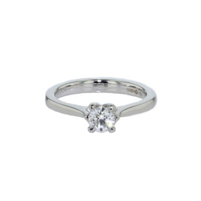 0.30ct Platinum Solitaire Diamond Ring