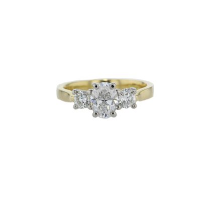 Trilogy – 3 Stone LAB Grown 1.50ct Diamond Ring