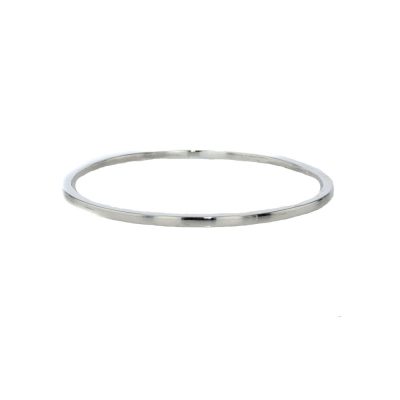 Sterling Silver Bangle Square Profile