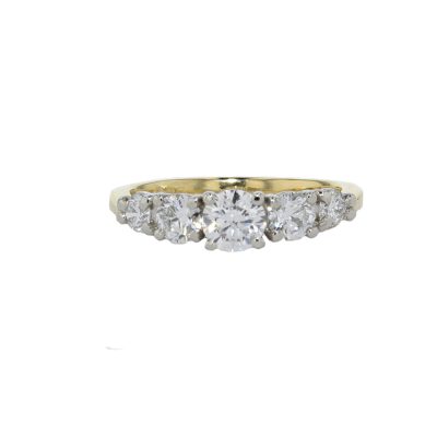 5 Stone Lab Grown 1.20ct Diamond Ring